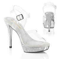 Athena-508 - Clear Silver Chrome