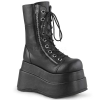 Bear-265 - Black Vegan Leather  