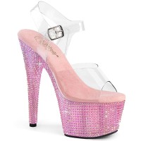 Bejeweled-708RRS - Baby Pink Rhinestones