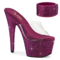 Bejeweled-712RS - Clear Fuchsia