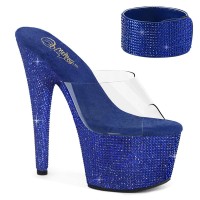 Bejeweled-712RS - Clear Royal Blue