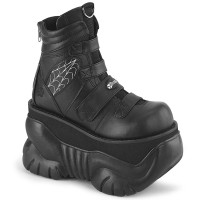 Boxer-70 - Black Vegan Leather