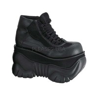 Demonia Boxer-01 - Black Pu
