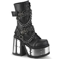 Camel-120 - Black Vegan Leather