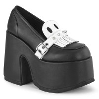 Camel-58 - Black Vegan Leather