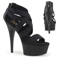 Captiva-669 - Black Faux Leather Matte