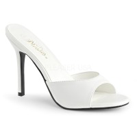Classique-01 - White Kid Pu  