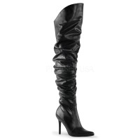 CLASSIQUE-3011 - Black Faux Leather