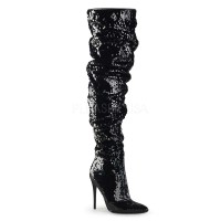 Courtly-3011 - Black Sequins