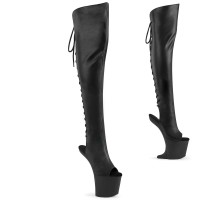 Craze-3019 - Black Faux Leather Matte
