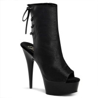 Delight-1018 - Black Pu/Black