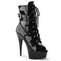 DELIGHT-1033 - Black Patent Black