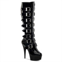 Delight-2049 - Black Patent/Black