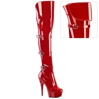 Delight-3018 - Red Stretch Patent