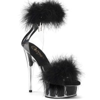 Delight-624F - Clear Black Fur Matching