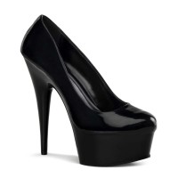 Delight-685 - Black Patent/Black