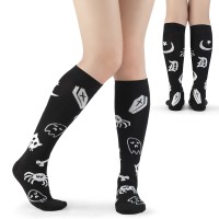 Dh-201 - Black White Combed Cotton - 6 pairs