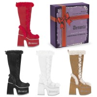 Demonia Christmas Boot Stockings - Set of 4