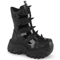 Echo-110 - Black Vegan Leather