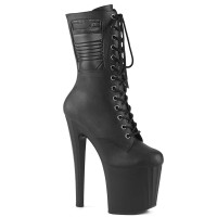 Enchant-1040PK - Black Faux Leather Matte