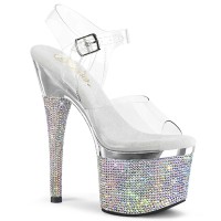 Esteem-708DM - Clear Silver Chrome AB