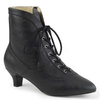 Fab-1005 - Black Faux Leather  