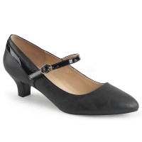 Fab-425 - Black Faux Leather Patent