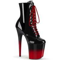 Flamingo-1020BR-H - Black Pat Red  