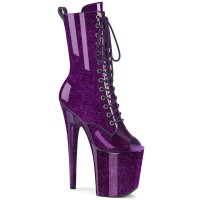 Flamingo-1041GP - Purple Glitter Patent