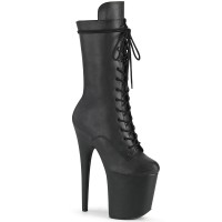 Flamingo-1050WR - Black Faux Leather  
