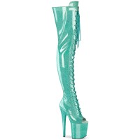 Flamingo-3021GP - Blue Glitter Patent