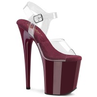 Flamingo-808 - Clear Burgundy