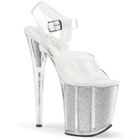 FLAMINGO-808G - Clear Silver Glitter