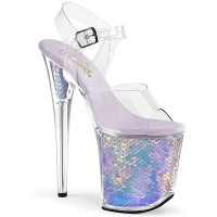 Flamingo-808MC - Clear Lavender Hologram  