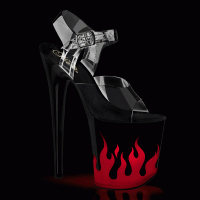 Flamingo-808NLFL - Clear Black Red