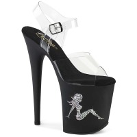 Flamingo-808TGRS - Clear Black AB Silver