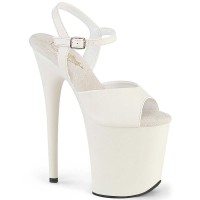 Flamingo-809 - Off White Faux Leather Matte
