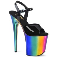 Flamingo-809RC - Black Pat Raiow Chrome