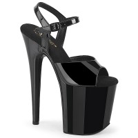 Flamingo-809WR - Black Patent