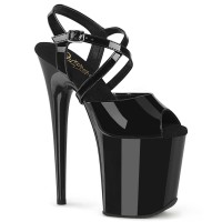 Flamingo-824 - Black Patent