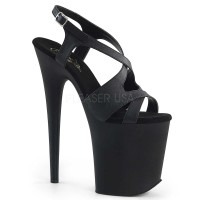 Flamingo-831 - Black Matte Pu