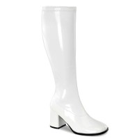 Funtasma Gogo-300Wc - White Stretch Patent