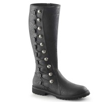 Funtasma GOTHAM-109 - Black Distressed Pu