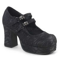 Gothika-09 - Black Satin Lace  
