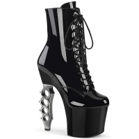 Irongrip-1020 - Black Patent Silver