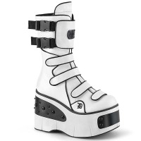 Kera-108 - White Vegan Leather