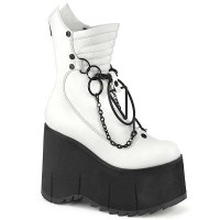 Kera-130 - White Vegan Leather