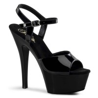 Kiss-209 - Black Patent/Black