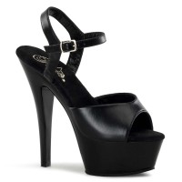 Kiss-209 - Black Leather/Black