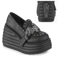 Morte-56 - Black Vegan Leather